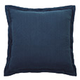 Newport Embroidered Euro Sham In Blue