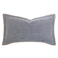 Ladue Houndstooth King Sham In Indigo