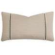 Carmel Textured Border King Sham