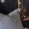 Ladue Houndstooth Standard Sham In Indigo