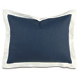Bel Air Linen Standard Sham In Indigo
