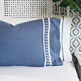 Indigo Standard Sham (Right)