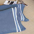 Indigo Standard Sham (Right)