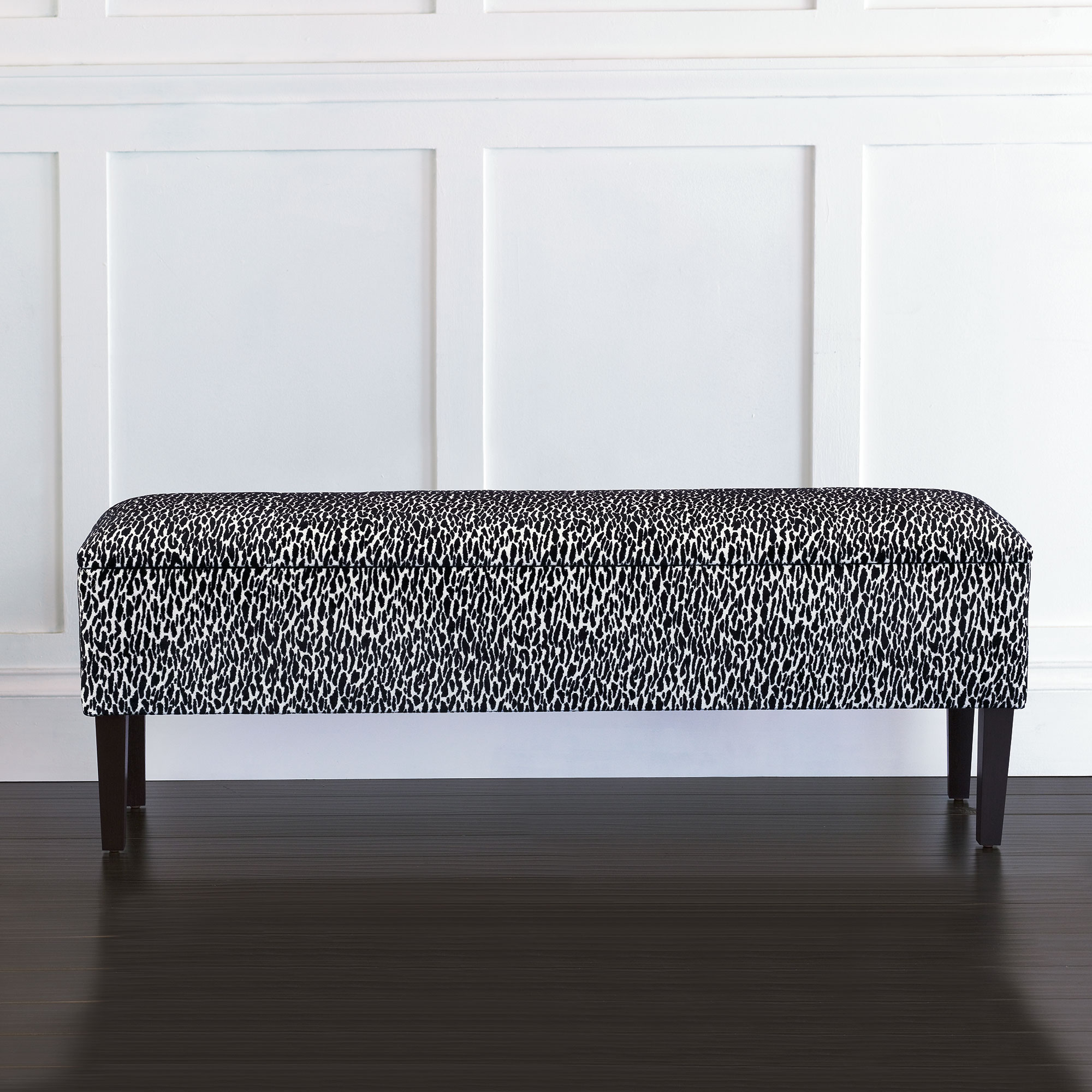 Earl Storage Bench in Onyx