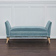 HIGHCLERE VELVET BENCH