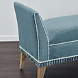 HIGHCLERE VELVET BENCH