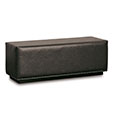 LAETITIA FAUX LEATHER BENCH
