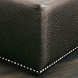 LAETITIA FAUX LEATHER BENCH