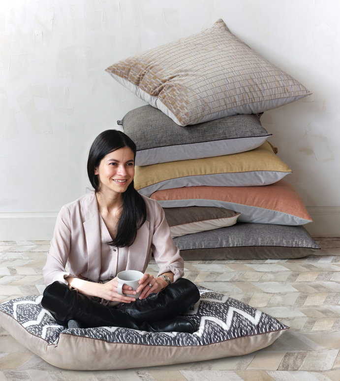 Thom Filicia Floor Pillows Collection Eastern Accents