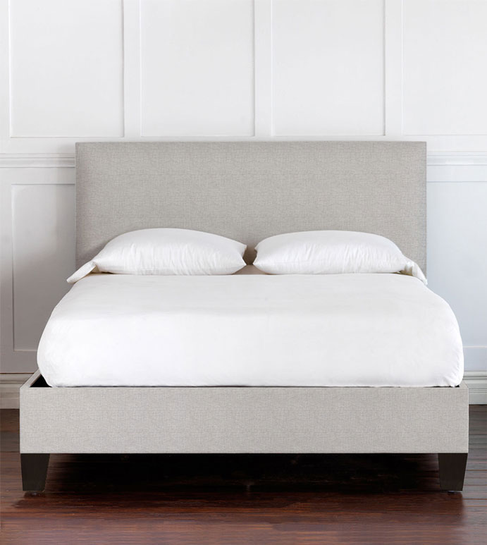 Malleo Upholstered Bed in Draper Slate