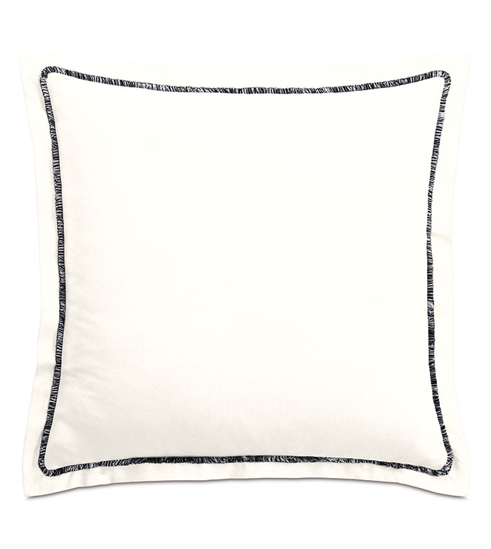 ANDES MITERED FRINGE DECORATIVE PILLOW