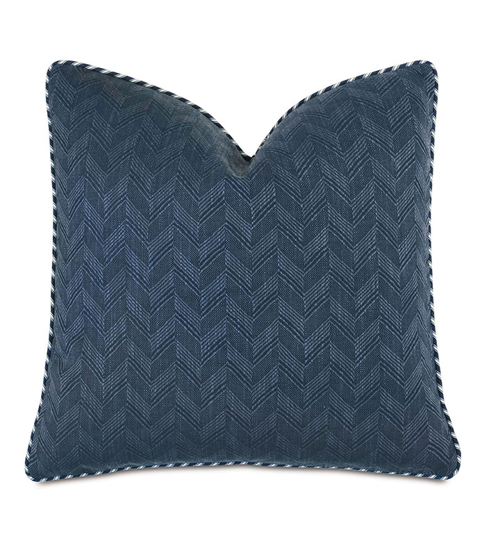 Claire Chevron Decorative Pillow