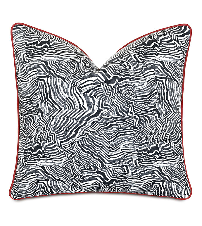 Percival Graphic Print Decorative Pillow