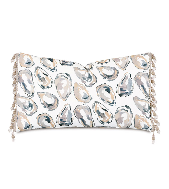 Highcliffe Oyster Decorative Pillow