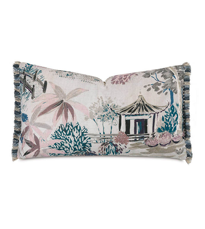 Imperial Chinoiserie Decorative Pillow