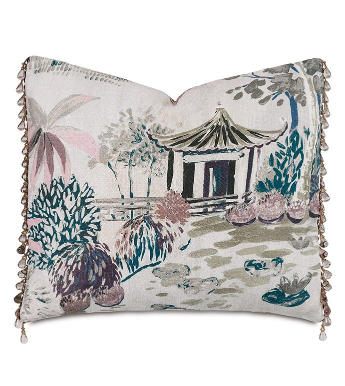 Imperial Pagoda Decorative Pillow