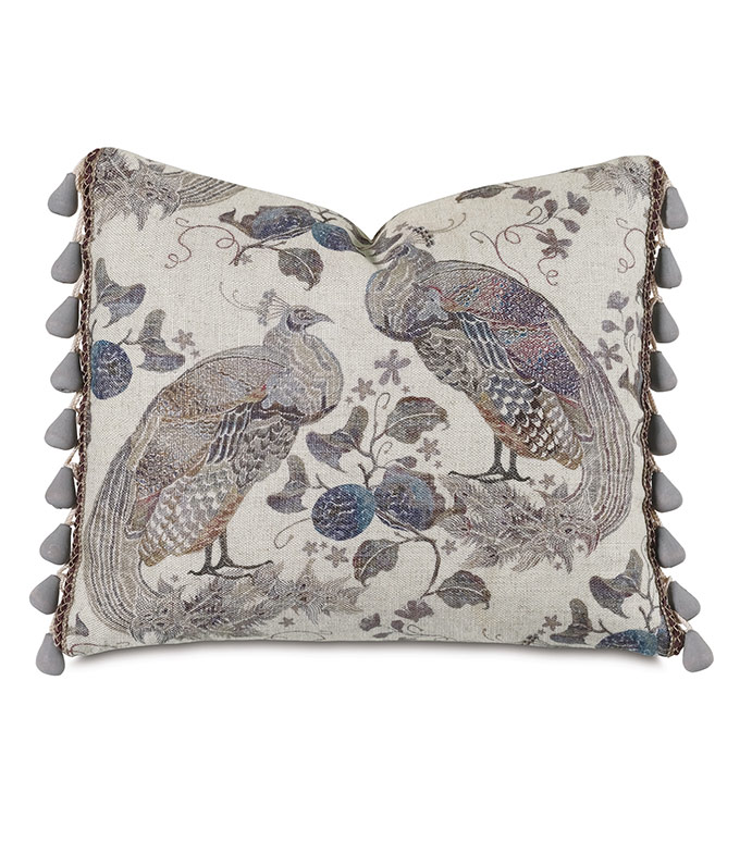 Belvedere Aviary Decorative Pillow