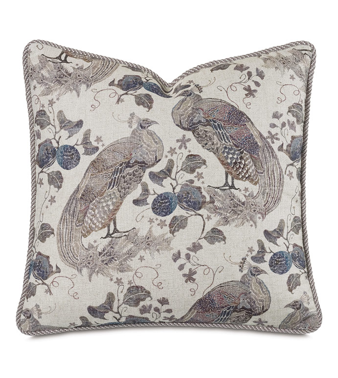 Belvedere Aviary Decorative Pillow