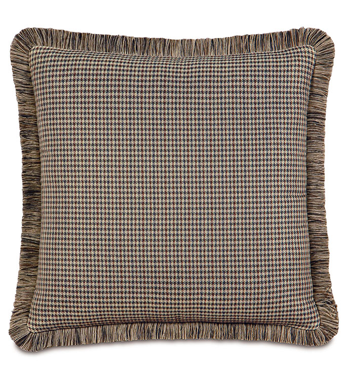 Aiden Houndstooth Euro Sham