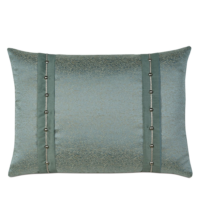 Alaia Nailheads Decorative Pillow