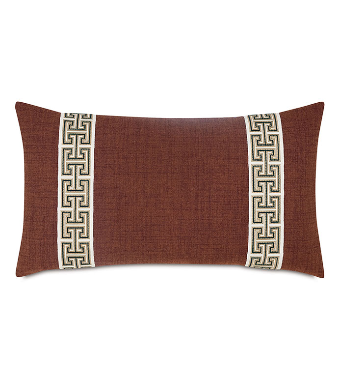 ALISTAIR MEANDER DECORATIVE PILLOW