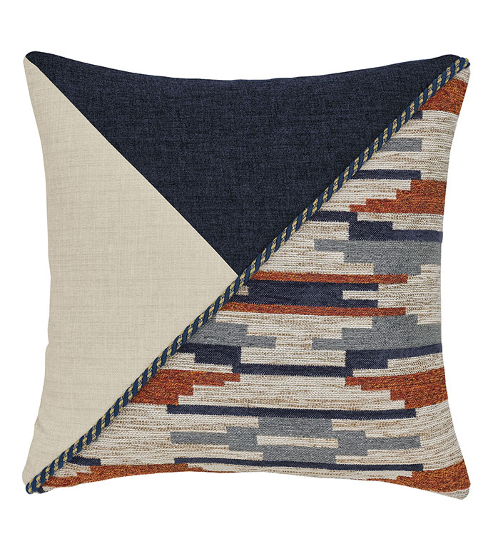 ALISTAIR COLORBLOCK DECORATIVE PILLOW