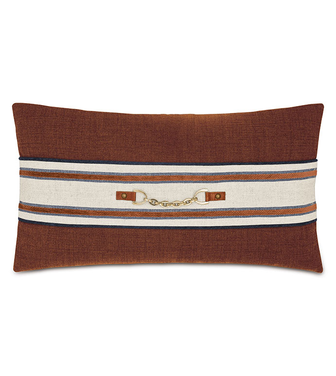 ALISTAIR GOLD CHAIN DECORATIVE PILLOW