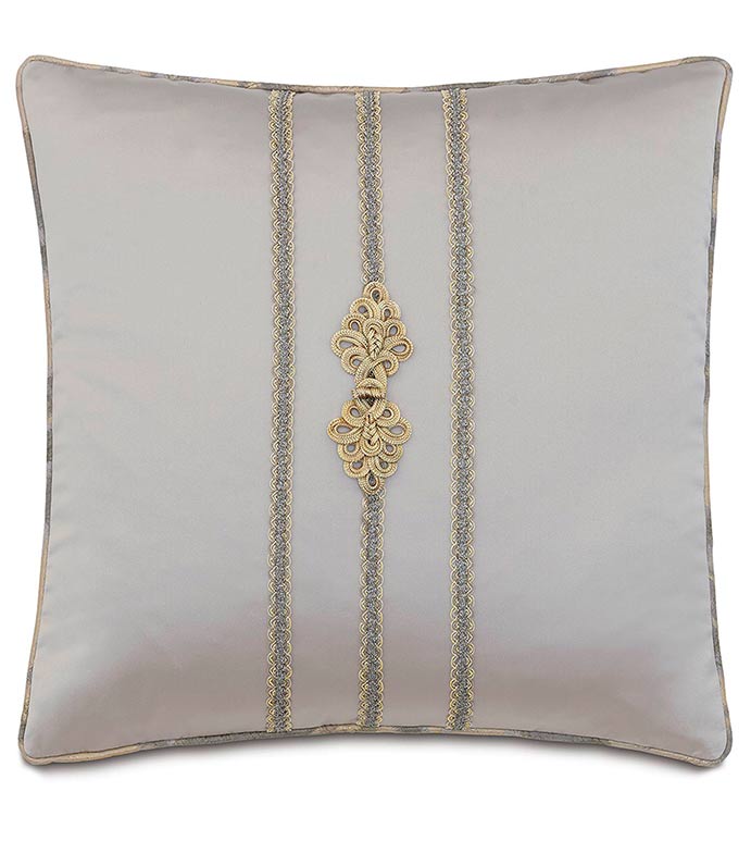 Amal Knot Detail Decorative Pillow