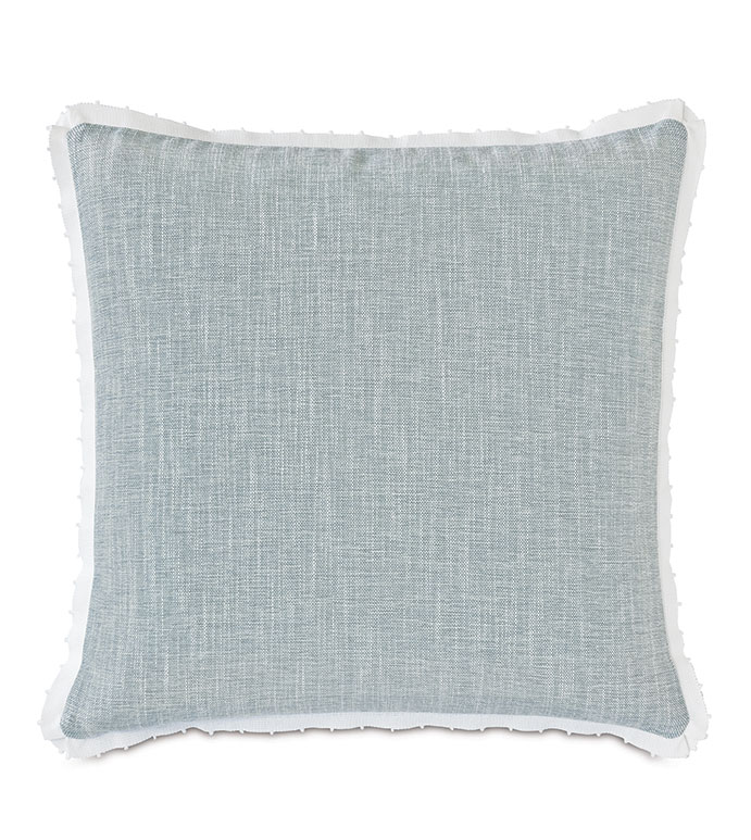 Amberlynn Picot Trim Decorative Pillow