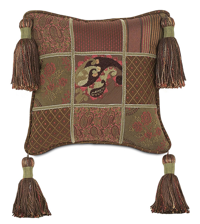 Amelie Collage With Welt & Tassels