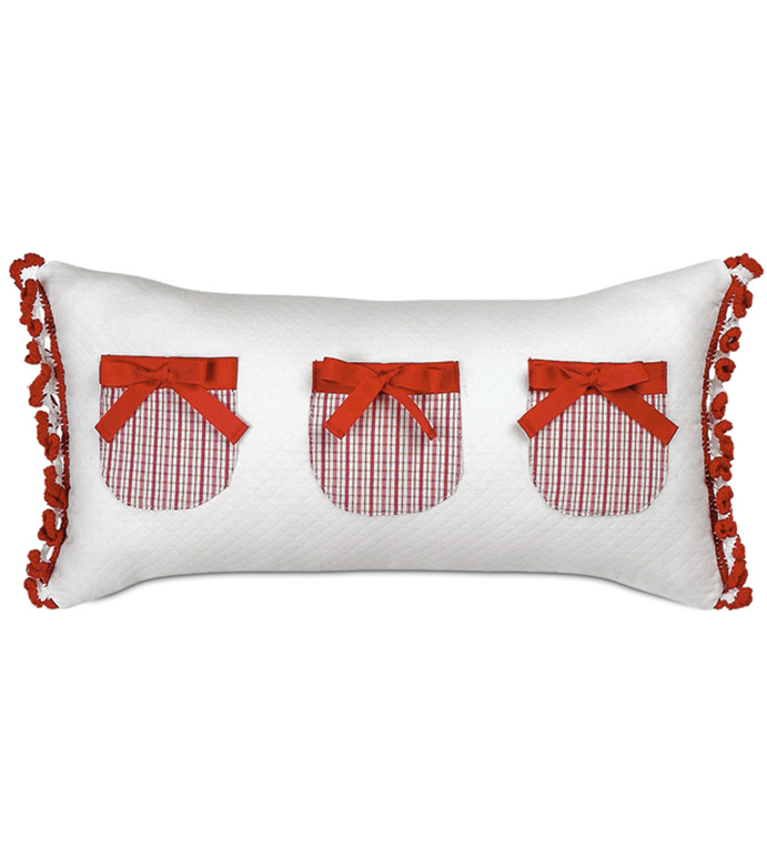 Annika: Leelee Berry Pockets Decorative Pillow