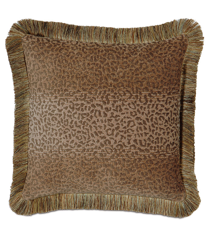 Congo Gold & Sage Pillow A