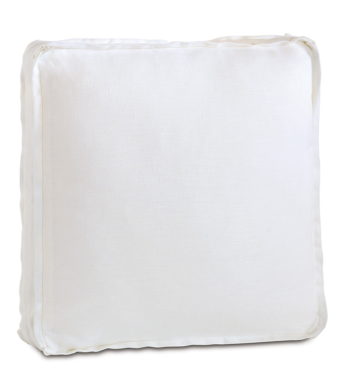 Leonara White Accent Pillow