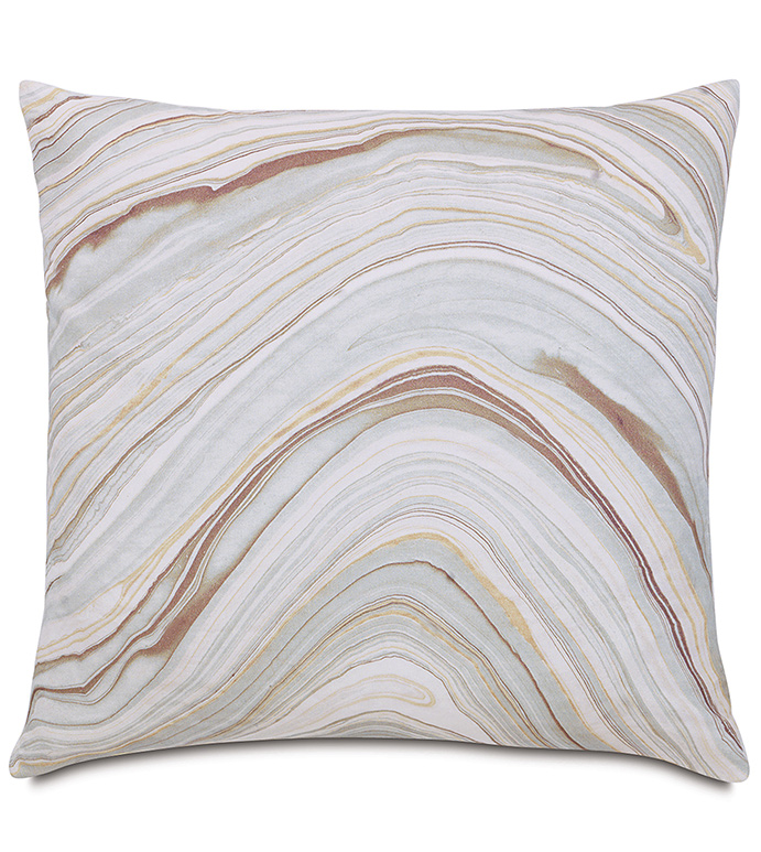 Blake Marble Decorative Pillow Eastern Accents