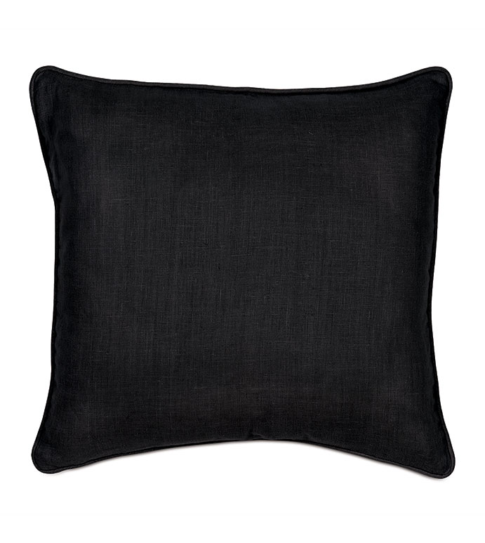 Resort Black Accent Pillow