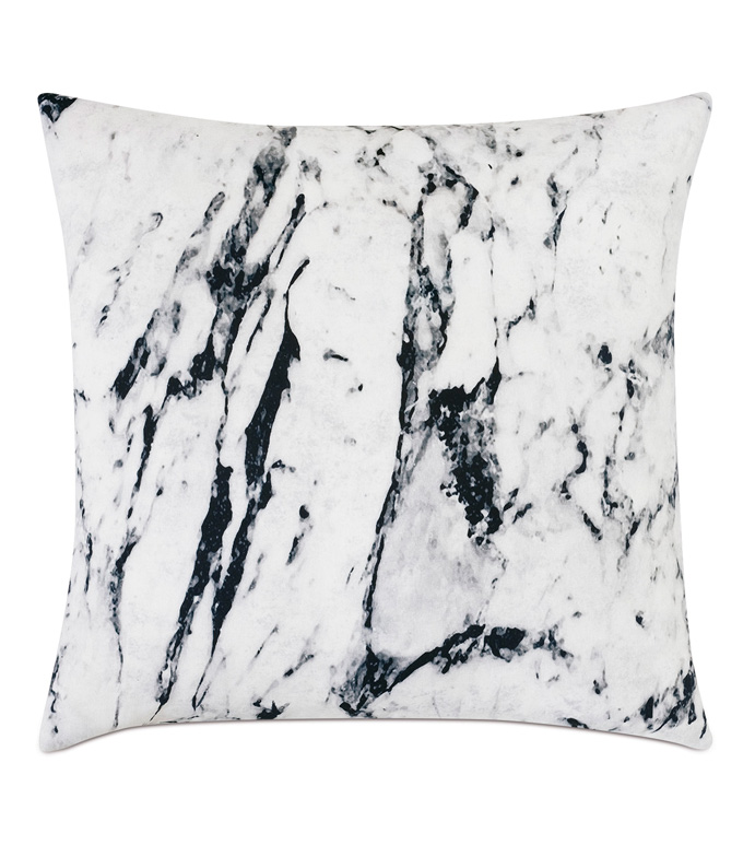 Banks Marble Decorative Pillow