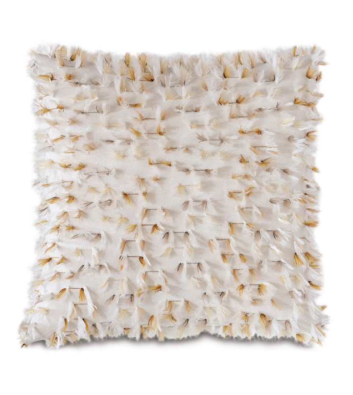 Sprouse Feathery Decorative Pillow