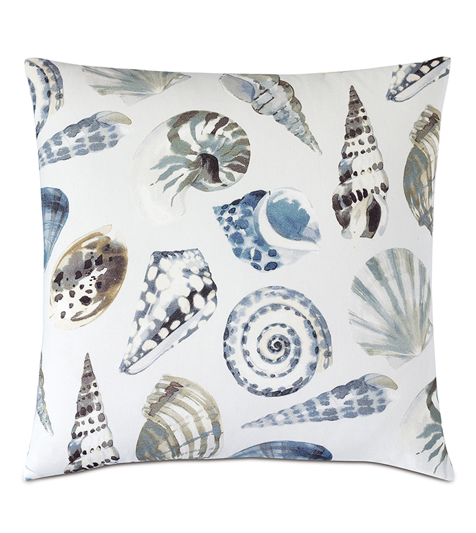 Persea Seashell Decorative Pillow