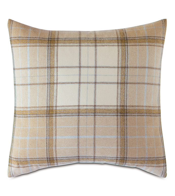 Aldrich Plaid Decorative Pillow Eastern Accents