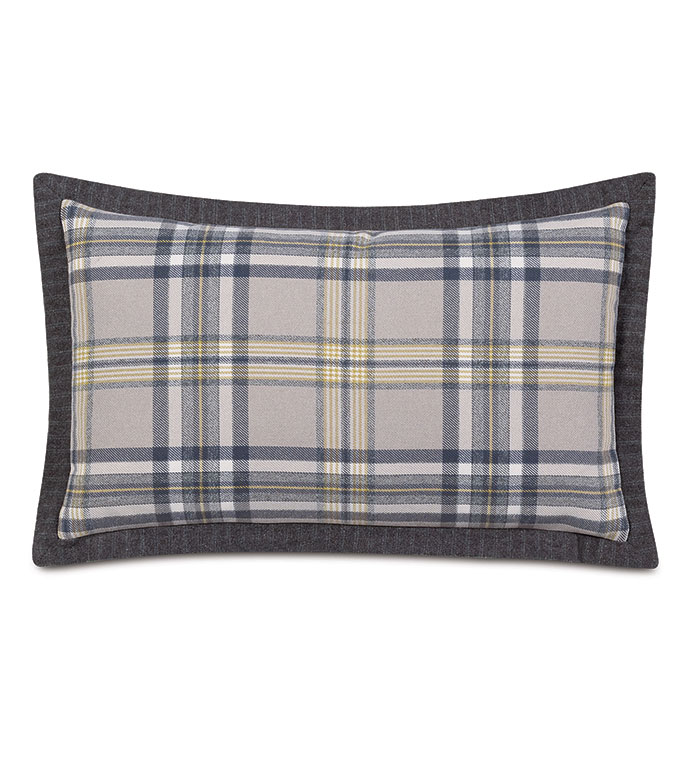 Pattinson Plaid Decorative Pillow