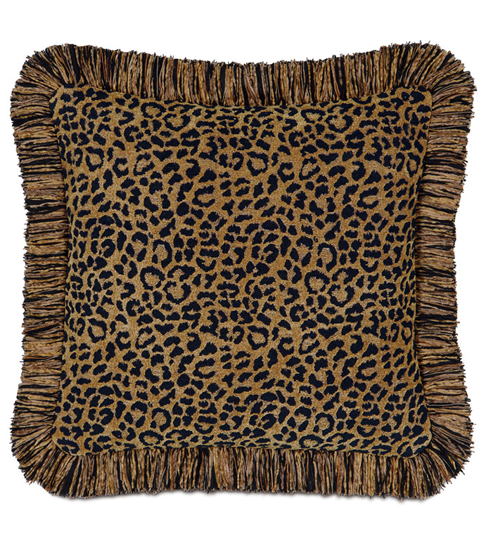 Congo Black & Gold Pillow C