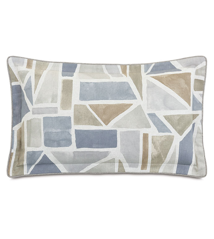 OLIVER GEOMETRIC DECORATIVE PILLOW