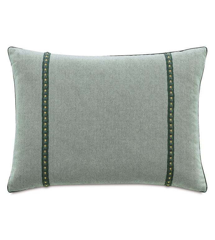 ELSPETH GIMP DECORATIVE PILLOW