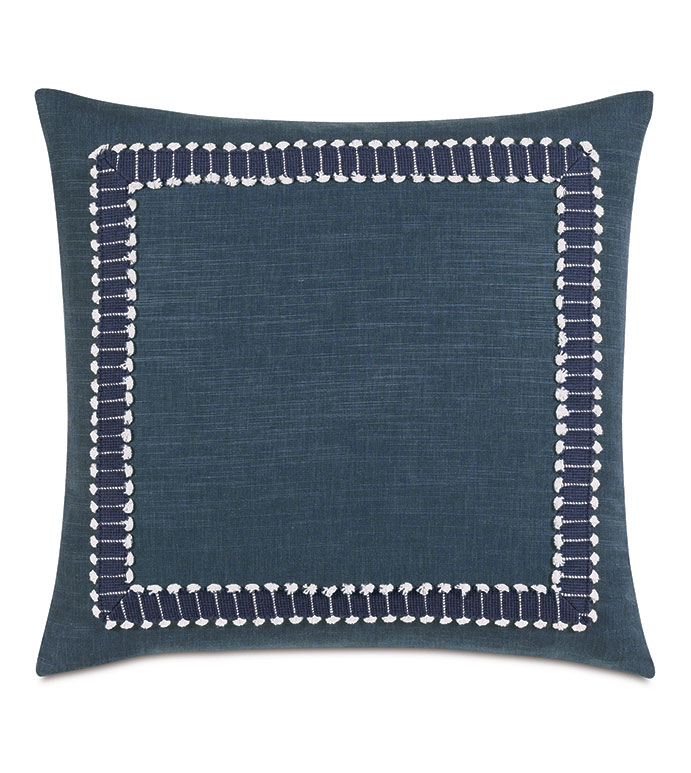 High Tide Border Decorative Pillow