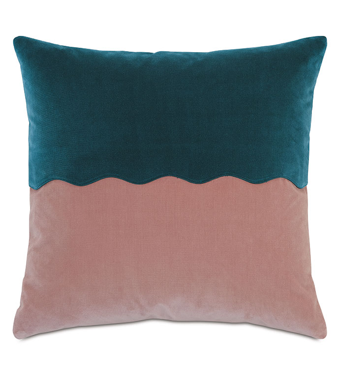 Charlie Colorblock Decorative Pillow