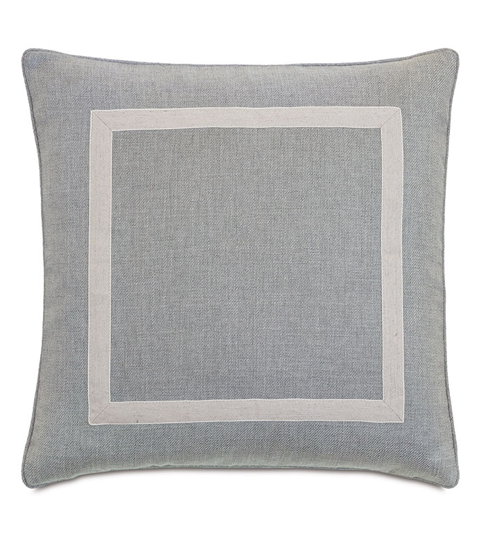 OLIVER MITERED DECORATIVE PILLOW