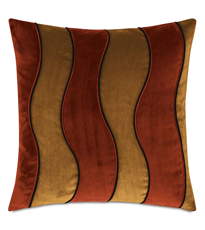 SOL VELVET DECORATIVE PILLOW