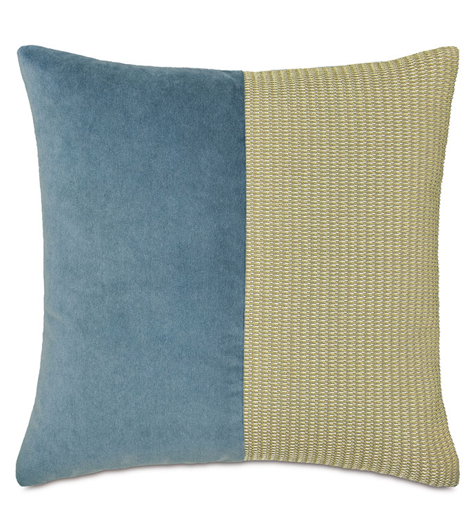 FRANKIE COLORBLOCK DECORATIVE PILLOW