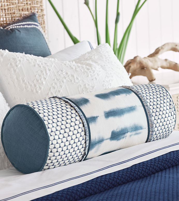 High Tide Shibori Insert Bolster | Eastern Accents