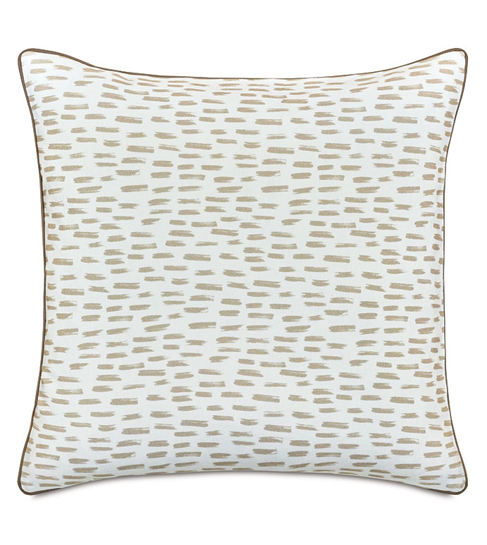 EVELINA BRUSHSTROKES DECORATIVE PILLOW